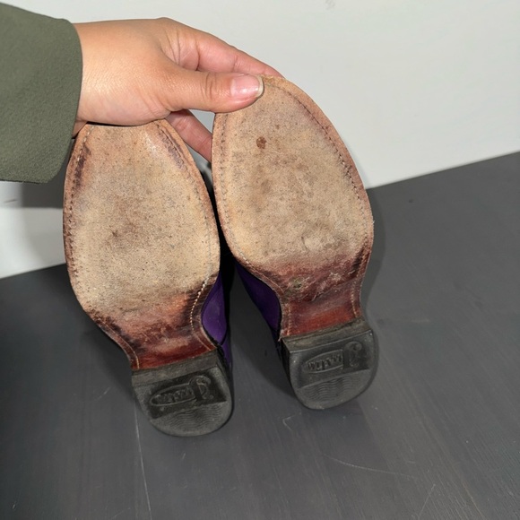 Women’s Justin Purple Roper Boots - Picture 7 of 9